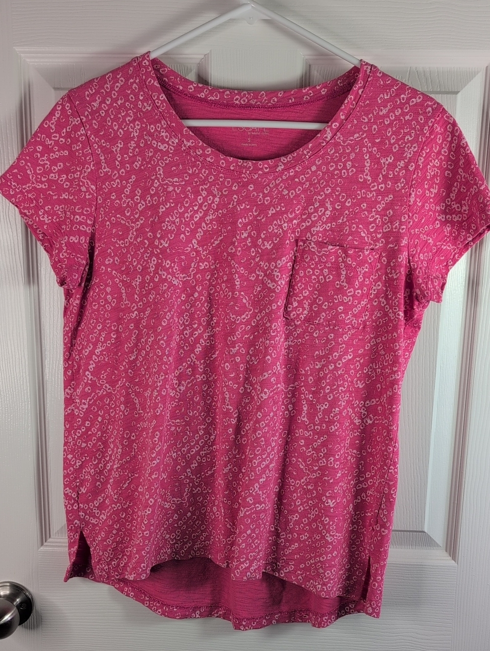 Escape By Habitat Clothes 100% Cotton Short-Sleeve Scoop Neck Tee Size S